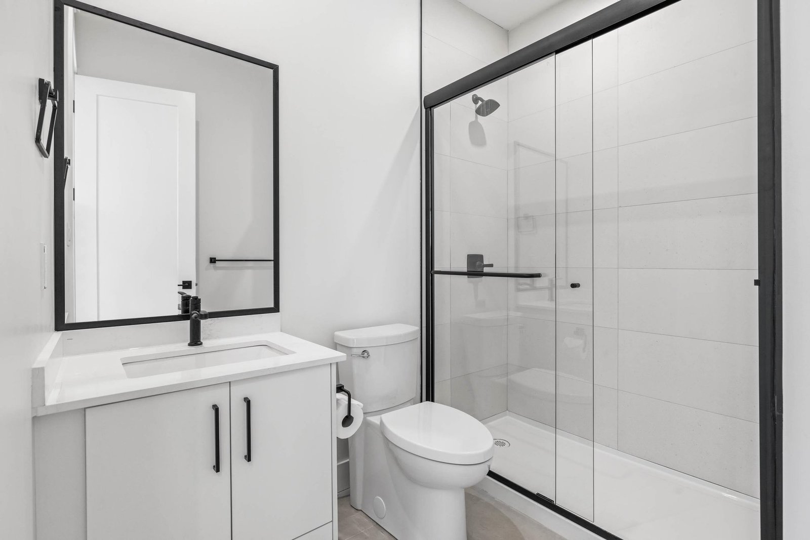 Residential bathroom detail